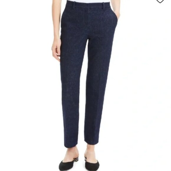 Theory NWT Indigo Denim Tailored Trouser (Tailor Pro J0104232) - Picture 4 of 8